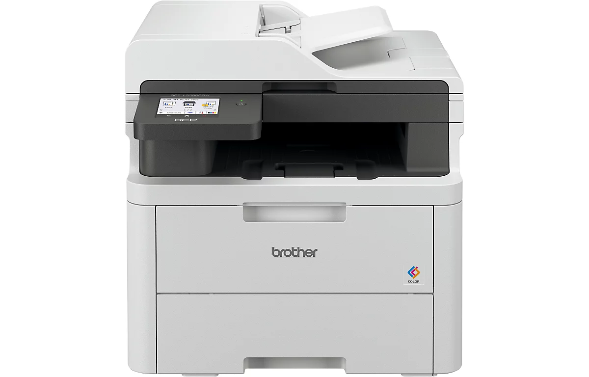 Farblaser Multifunktionsdrucker Brother DCP-L3560CDW, 3 in 1, USB/LAN/WLAN, Auto-Duplex/Mobildruck, bis A4, inkl. Toner