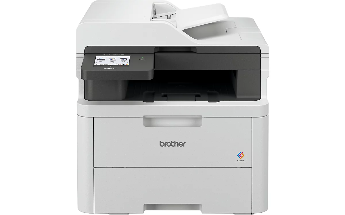 Farblaser Multifunktionsdrucker Brother MFC-L3740CDW, 4 in 1, USB/LAN/WLAN, Auto-Duplex, bis A4, inkl. Toner
