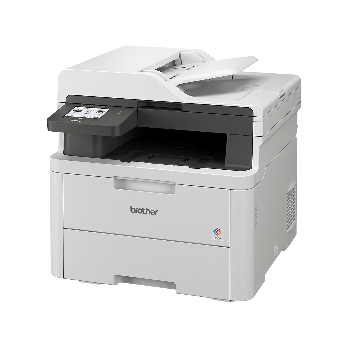 Farblaser Multifunktionsdrucker Brother MFC-L3740CDWE, 4 in 1, USB/LAN/WLAN, Auto-Duplex/Mobildruck, bis A4, inkl. Toner