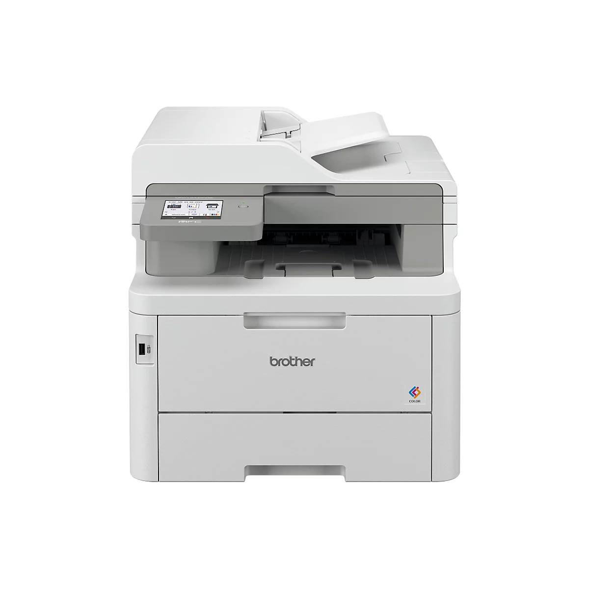 Farblaser Multifunktionsdrucker Brother MFC-L8340CDW, 4 in 1, USB/WLAN, Auto-Duplex/Mobildruck, bis A4, inkl. Toner