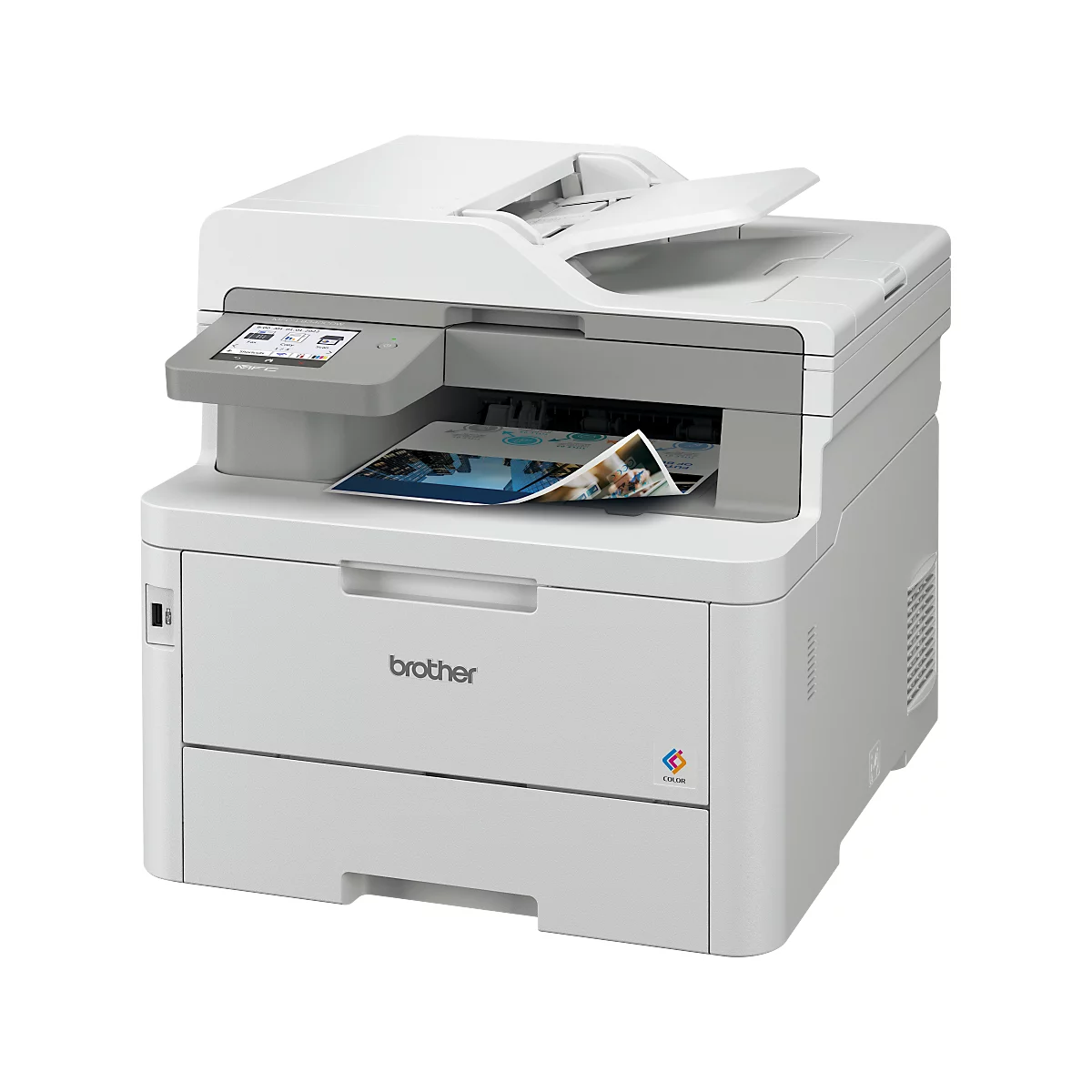 Farblaser Multifunktionsdrucker Brother MFC-L8340CDW, 4 in 1, USB/WLAN, Auto-Duplex/Mobildruck, bis A4, inkl. Toner