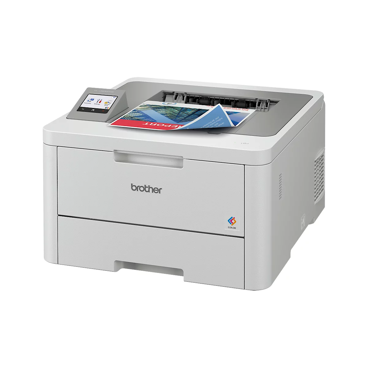 Farblaserdrucker Brother HL-L8230CDW, USB/WLAN, Auto-Duplex/Mobildruck, bis A4, inkl. Toner