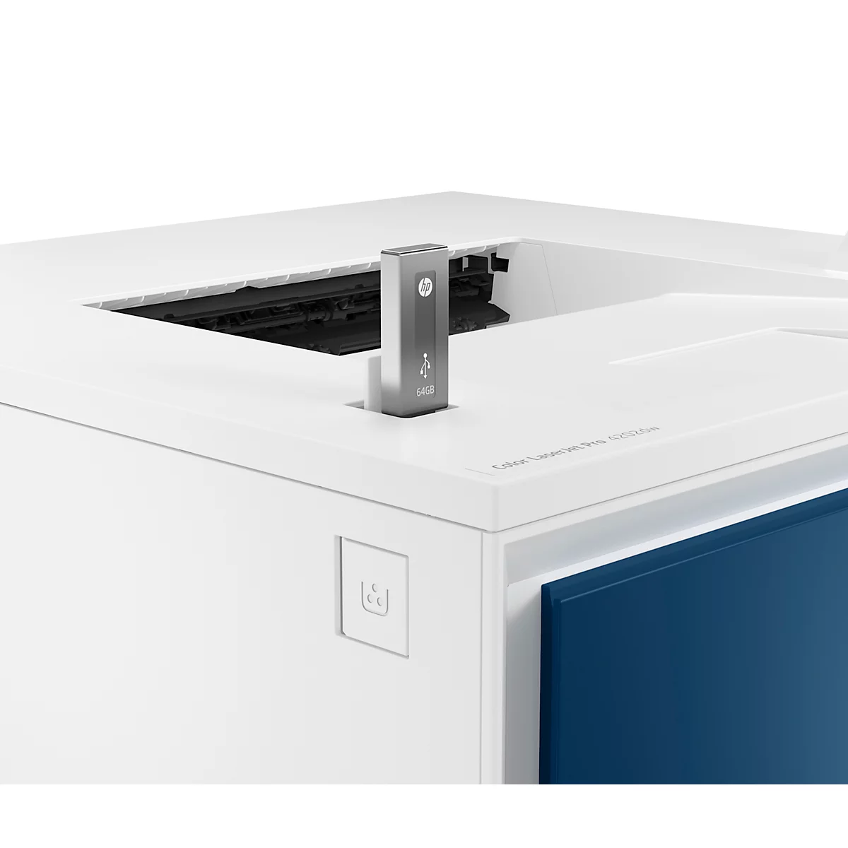 Farblaserdrucker HP Color LaserJet Pro 4202dw, USB/LAN/WLAN, Auto-Duplex, Mobildruck, bis A4, inkl. 4 Tonerkartuschen