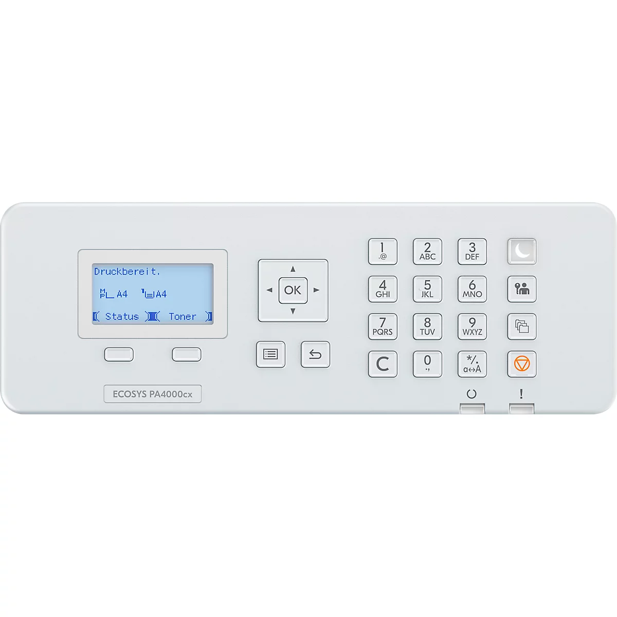 Farblaserdrucker Kyocera ECOSYS PA4000cx/Plus, LCD-Bedienfeld, Duplex, 1.200 × 1.200 dpi, 40 Seiten/Min.