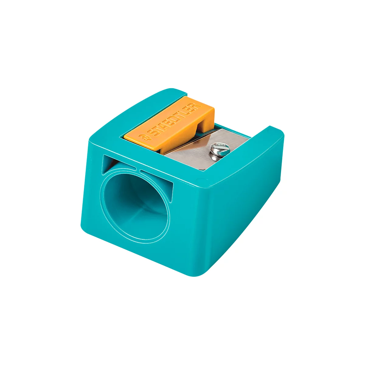 Farbstift Staedtler Buddy, 3 in 1, Kartonetui, 6 sortierte Farben + Spitzer