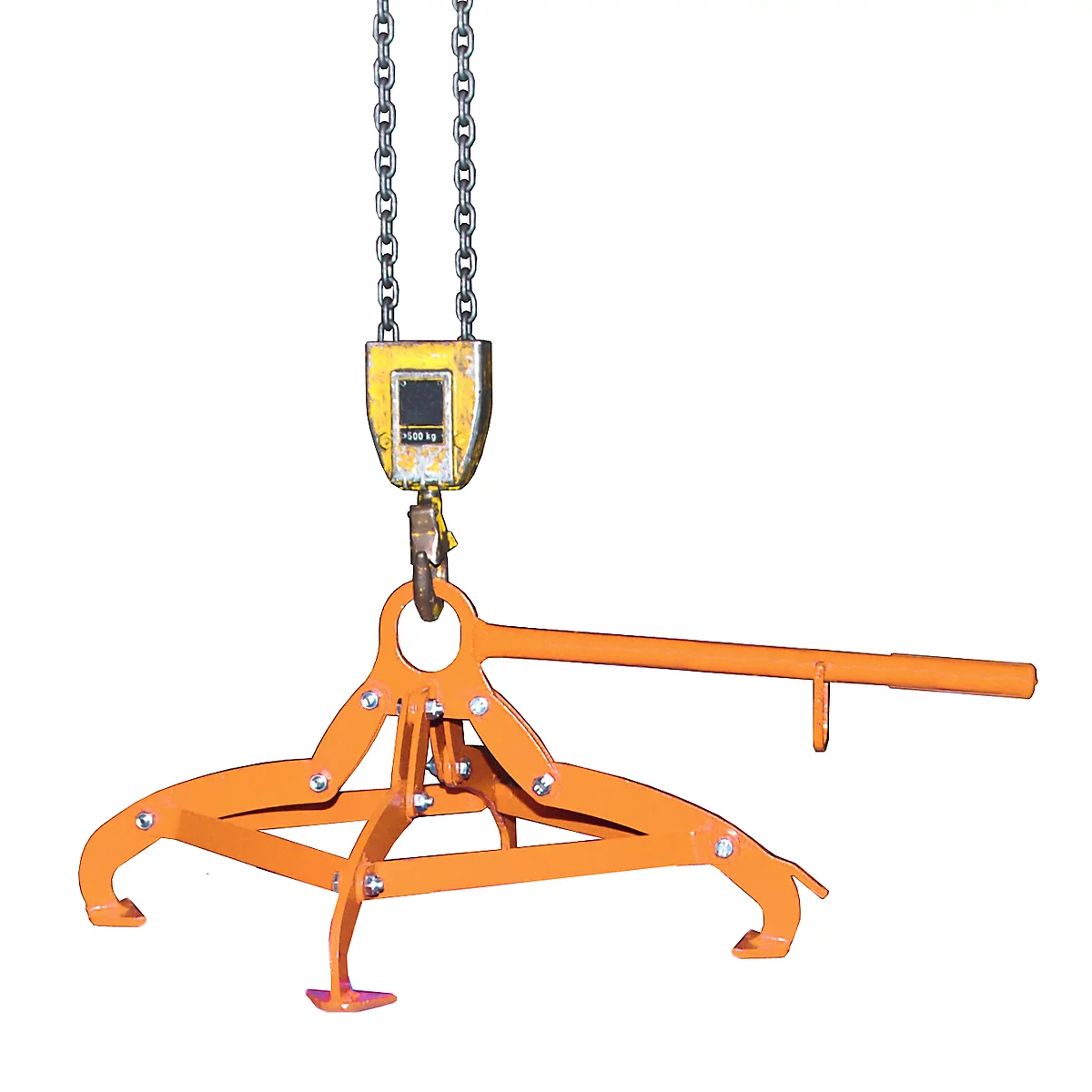 Fassgreifer 4P, 10 kg, orange (RAL2000)