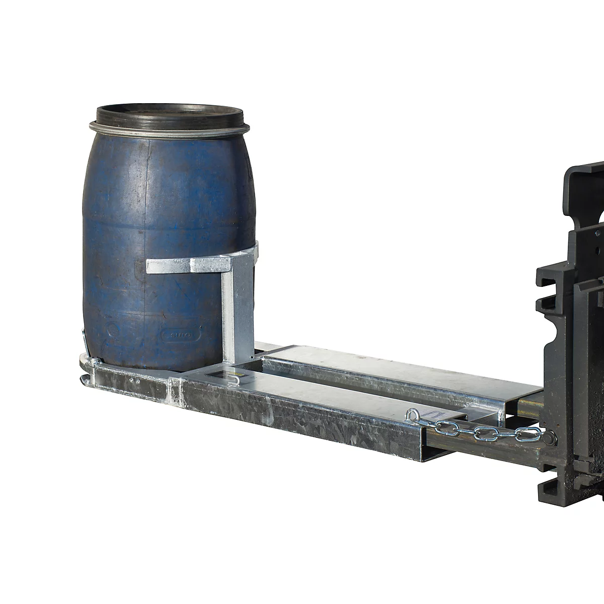 Fassheber BAUER FH-I, Stahl, für 120 l Fässer, 300 Tragkraft, B 505 x T 1330 x H 380 mm, verzinkt