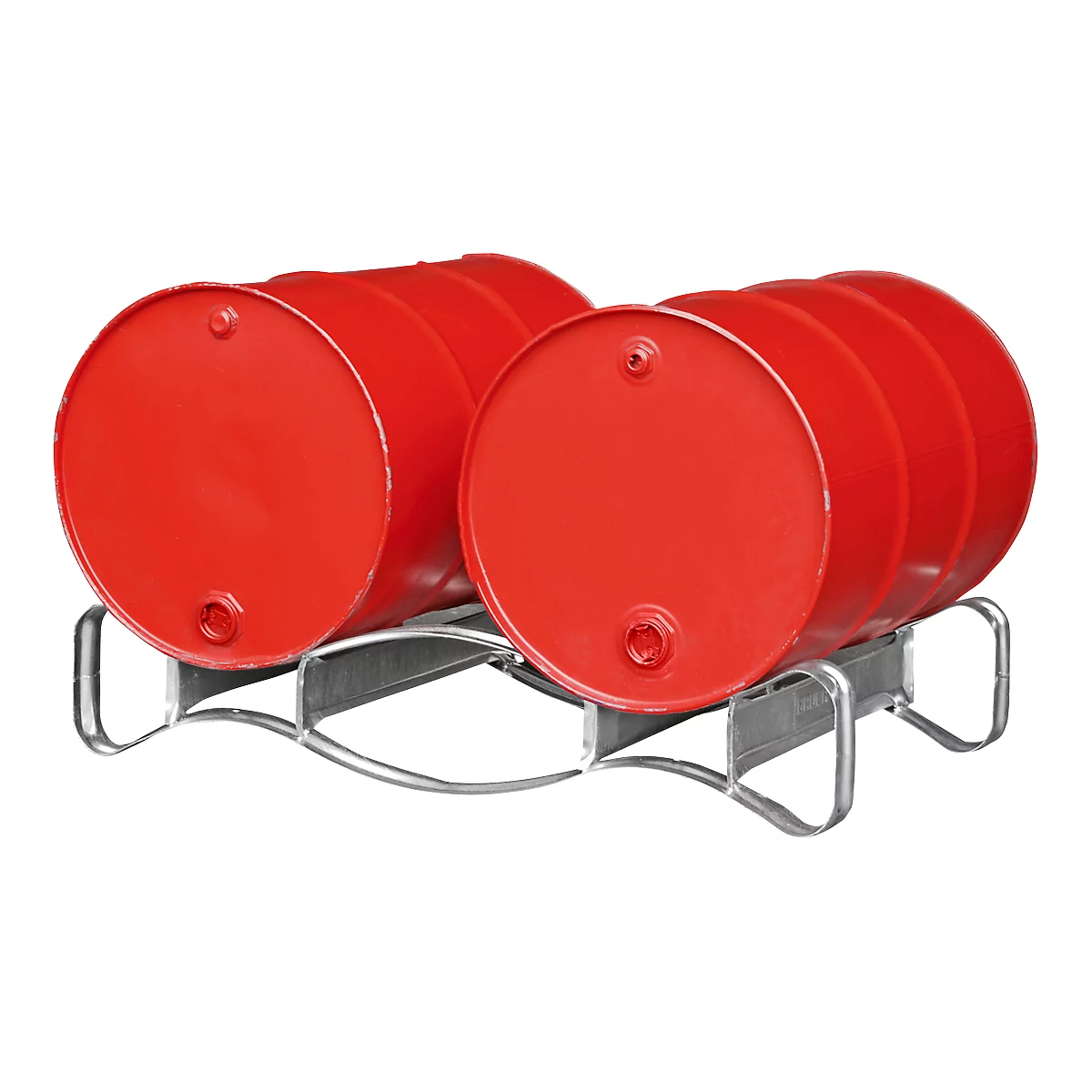 Fasspalette für 2 x 200 l Fass