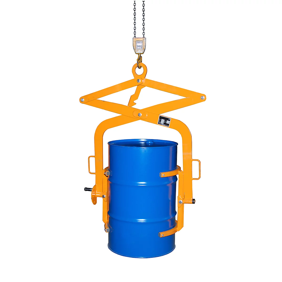 Fasswendezange FWZ 200, orange (RAL 2000)
