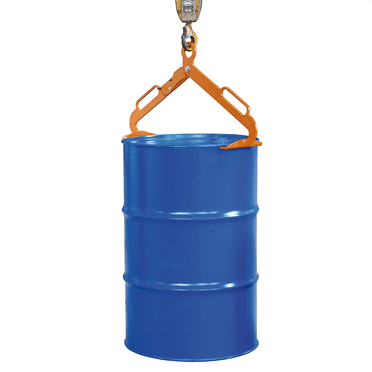 Fasszange LGZ, für 200 Liter Spundfässer, orange (RAL2000)