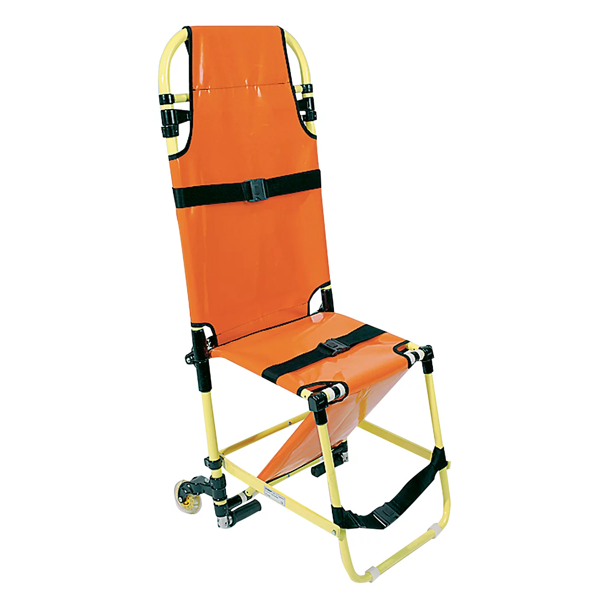 Fauteuil roulant avec fonction civière, facile à plier