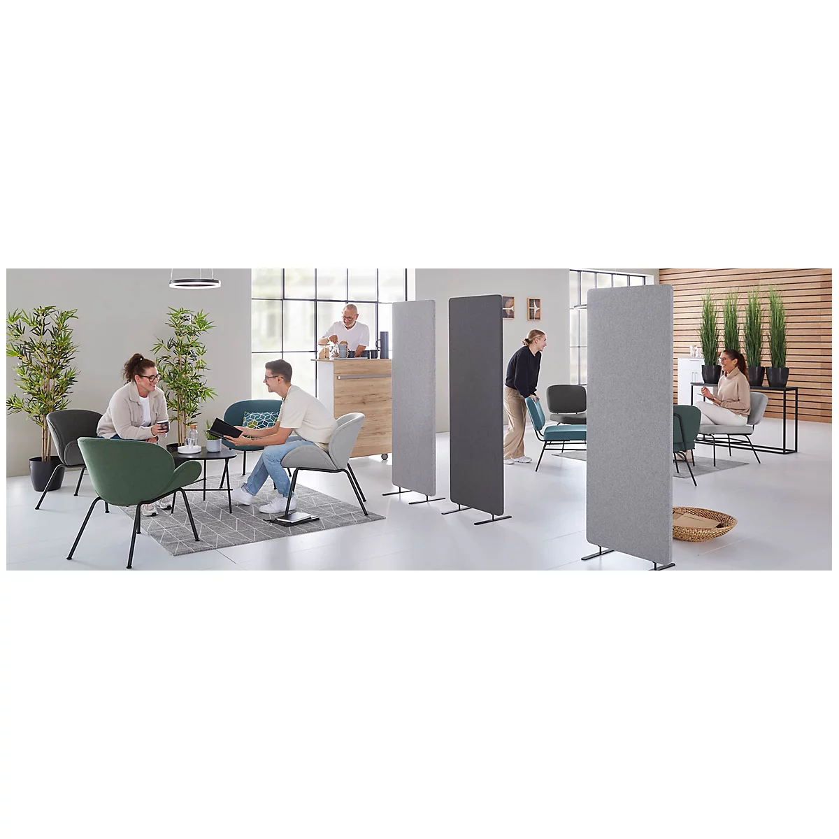 Fauteuil SMILE Paperflow -polyurethaanschuim - staal en polyester - verschillende varianten