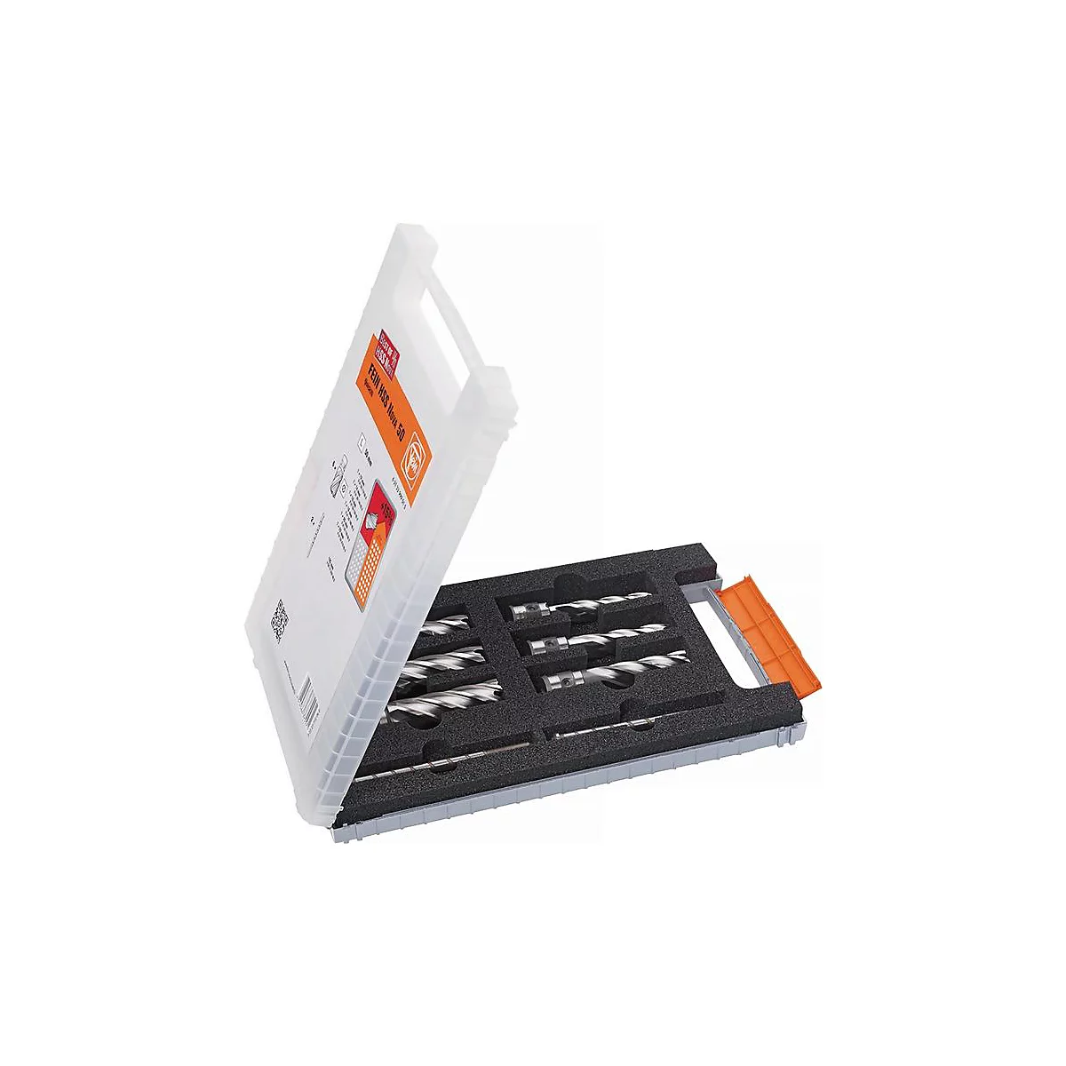 FEIN kernboorset Best Of, 8-delig, Ø 12-22 mm, HSS, snijdiepte 25 mm, Lasstift 19,05 mm