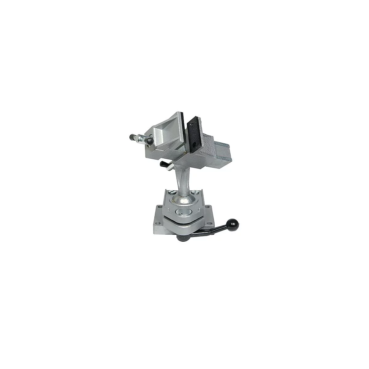 Feinmechanikerschraubstoc k Backen-B.80mm Spann-W.110mm Platte