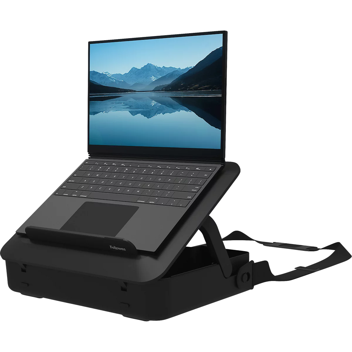 Fellowes® Breyta Toolbox notebooktas, tot 14 inch, cilinderslot, laptophouder, ABS, zwart