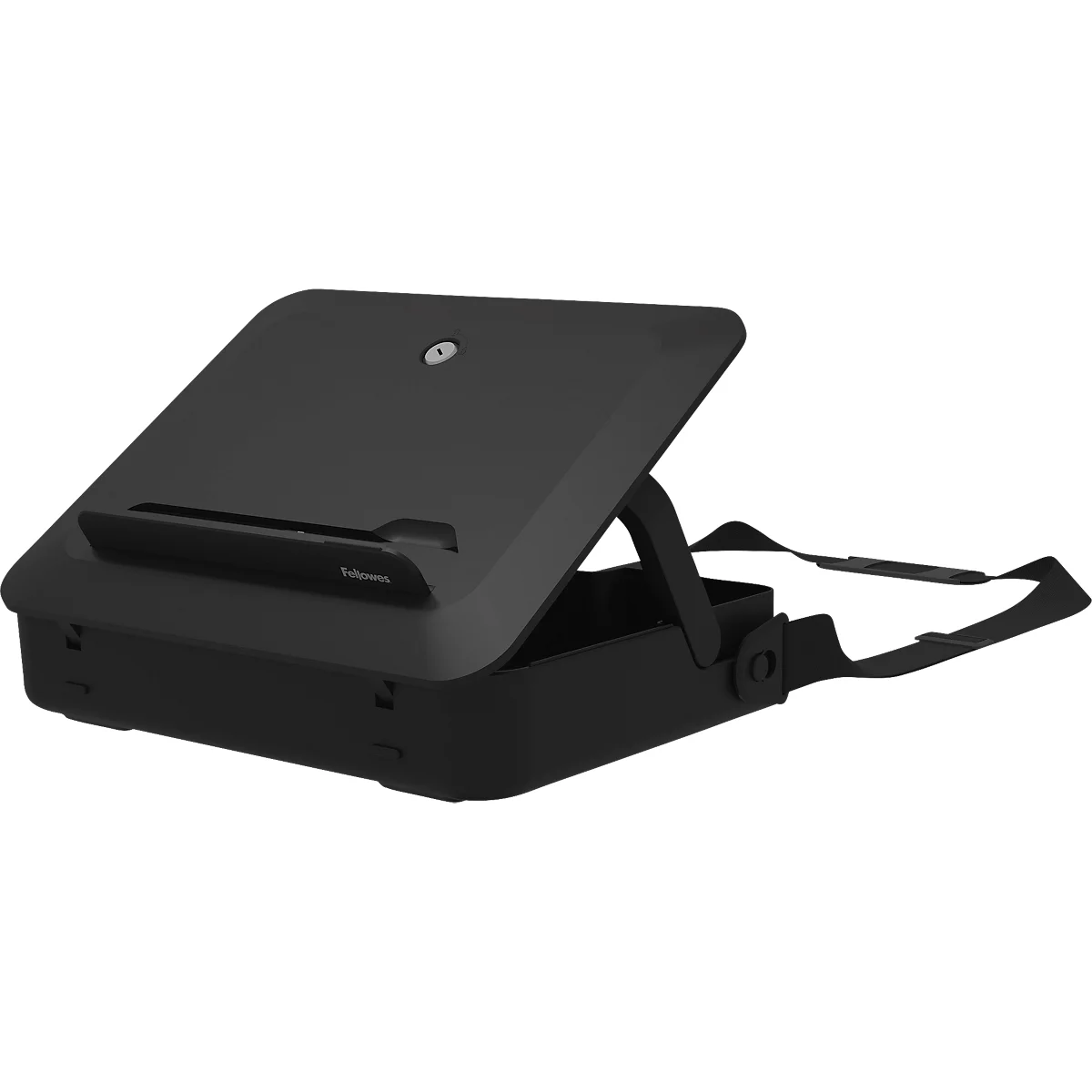 Fellowes® Breyta Toolbox notebooktas, tot 14 inch, cilinderslot, laptophouder, ABS, zwart