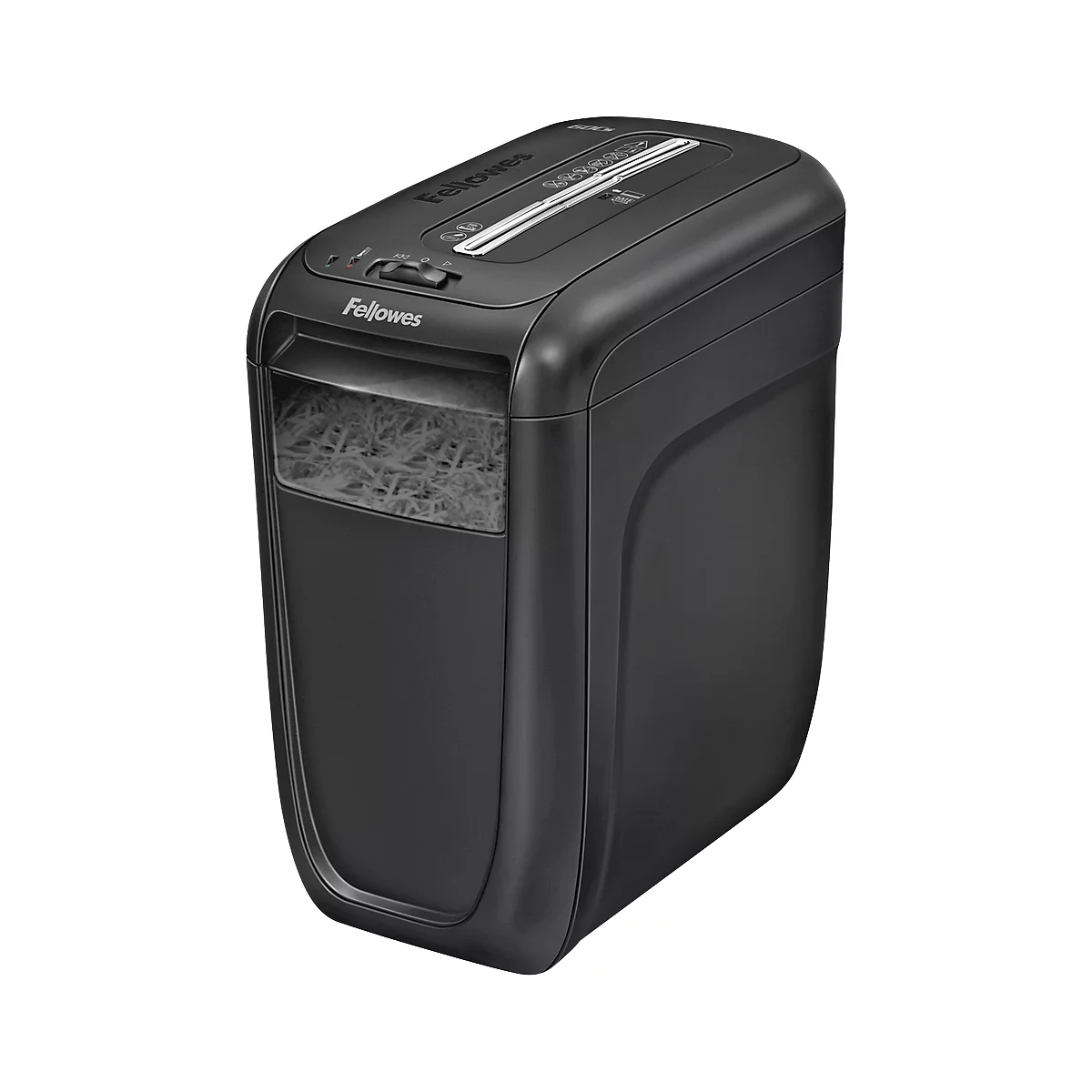 Fellowes destructeur de documents Powershred 60CS, coupe de particules 4 x 50 mm, jusqu'à 9 feuilles, P4, arrêt automatique, bac 22 l