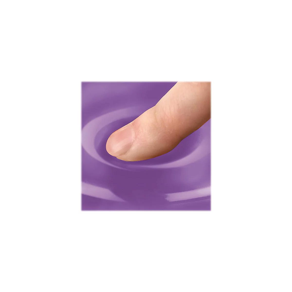 Fellowes Gel Crystals - Mauspad mit Handgelenkpolsterkissen - lila