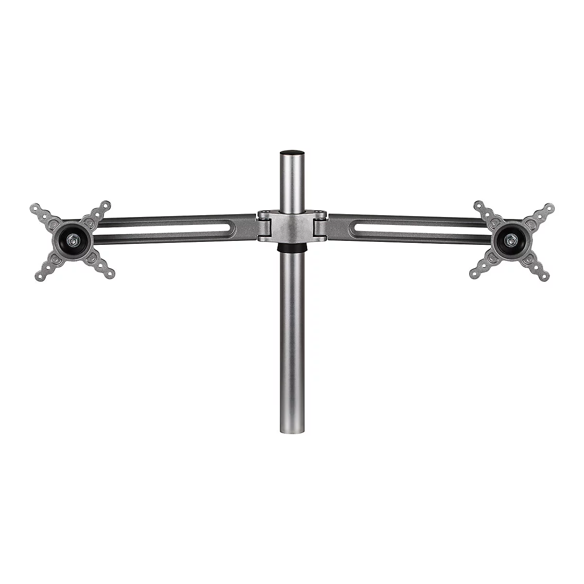 Fellowes Lotus Dual Monitor Arm Kit - Befestigungskit - einstellbarer Arm - für 2 LCD-Displays - Metall, Aluminium - Silber