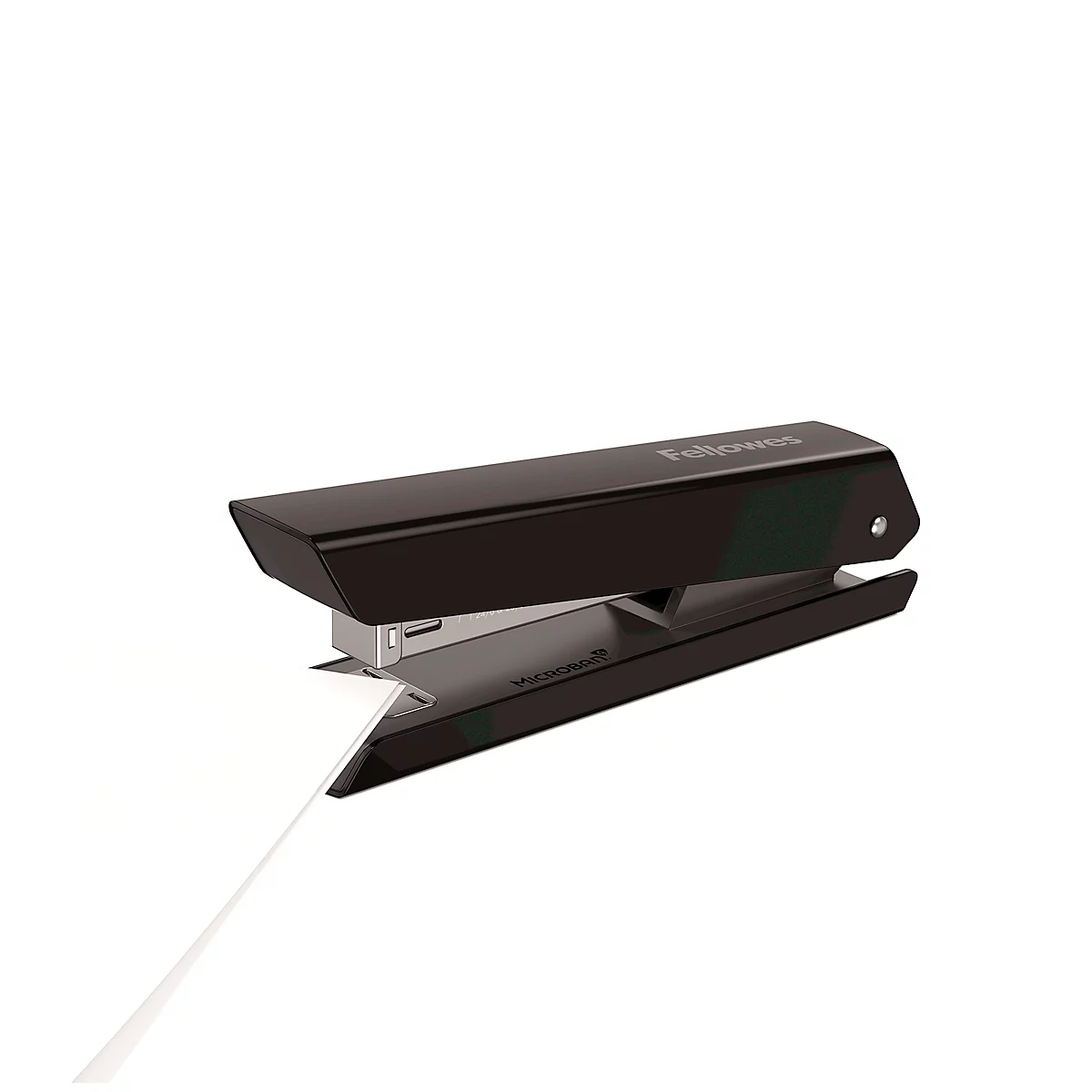 Fellowes LX820™ nietmachine, stevige strips, tot 20 vel, 24/6 of 26/6 nietjes, Microban® antibacteriële technologie, zwart
