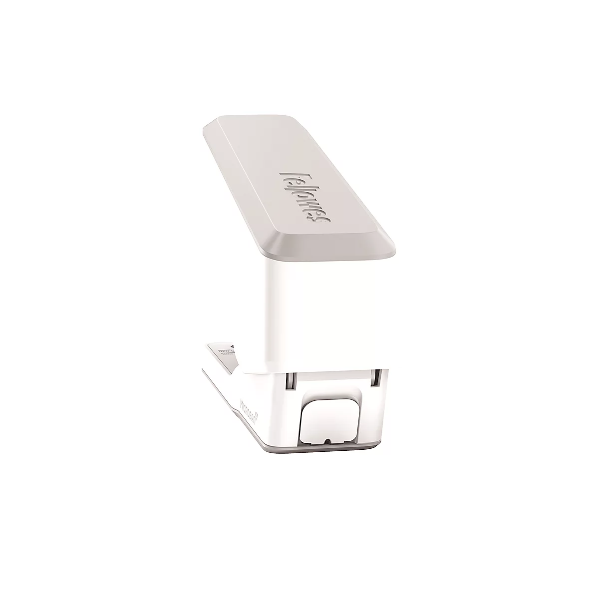 Fellowes LX840™ nietmachine, halve strip, tot 25 vel, 24/6 of 26/6 nietjes, Microban® antibacteriële technologie, wit