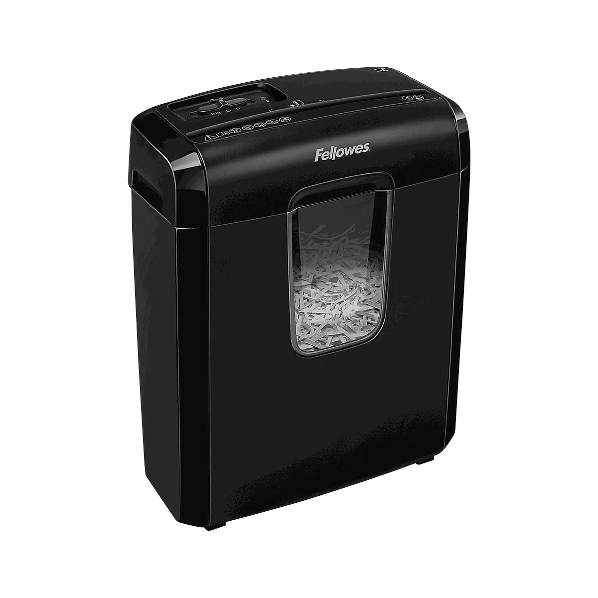 Fellowes papierversnipperaar PowerShred 6C, 4 x 35 mm micro-cut, voor home Office