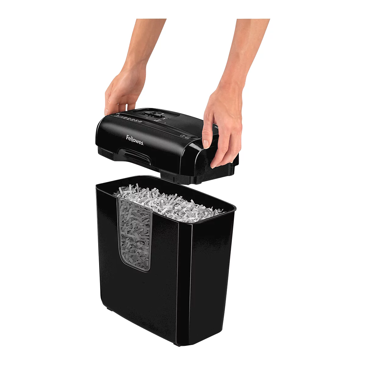 Fellowes papierversnipperaar PowerShred 6C, 4 x 35 mm micro-cut, voor home Office