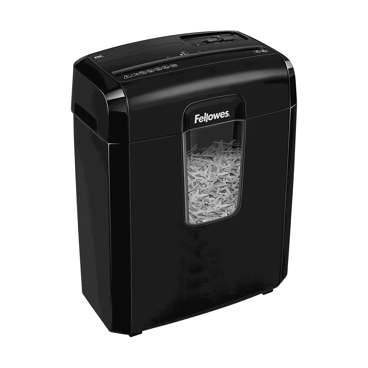 Fellowes papierversnipperaar PowerShred H-8C, 4 x 35 mm micro-cut, voor thuis