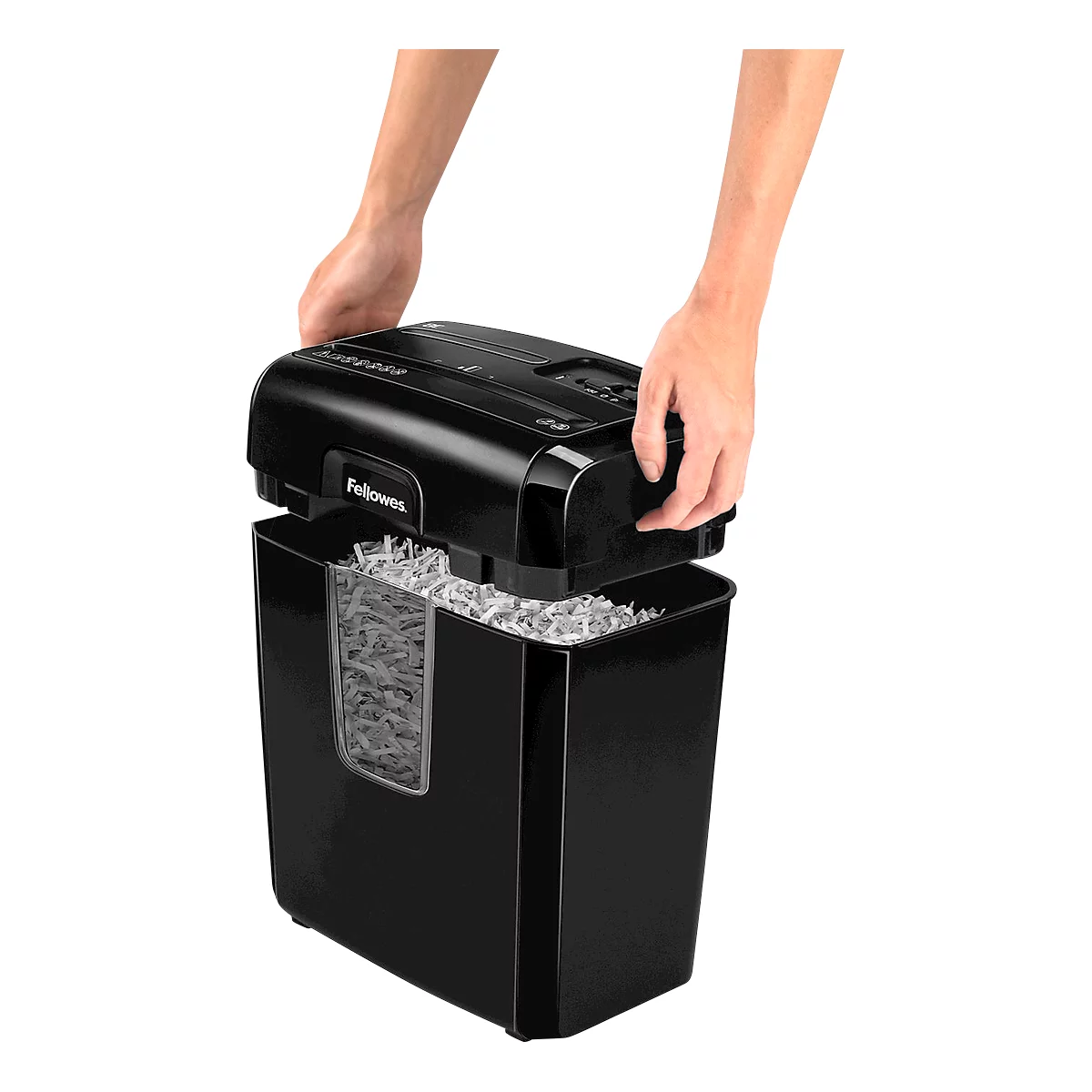 Fellowes papierversnipperaar PowerShred H-8C, 4 x 35 mm micro-cut, voor thuis