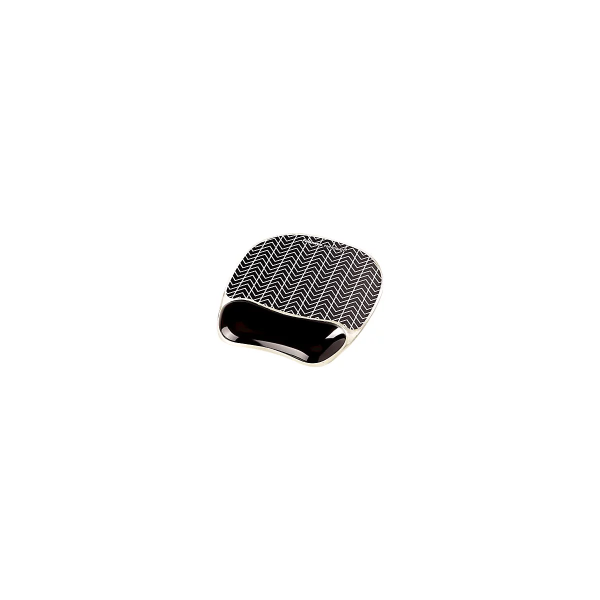 Fellowes Photo Gel - Mauspad mit Handgelenkpolsterkissen - Chevron