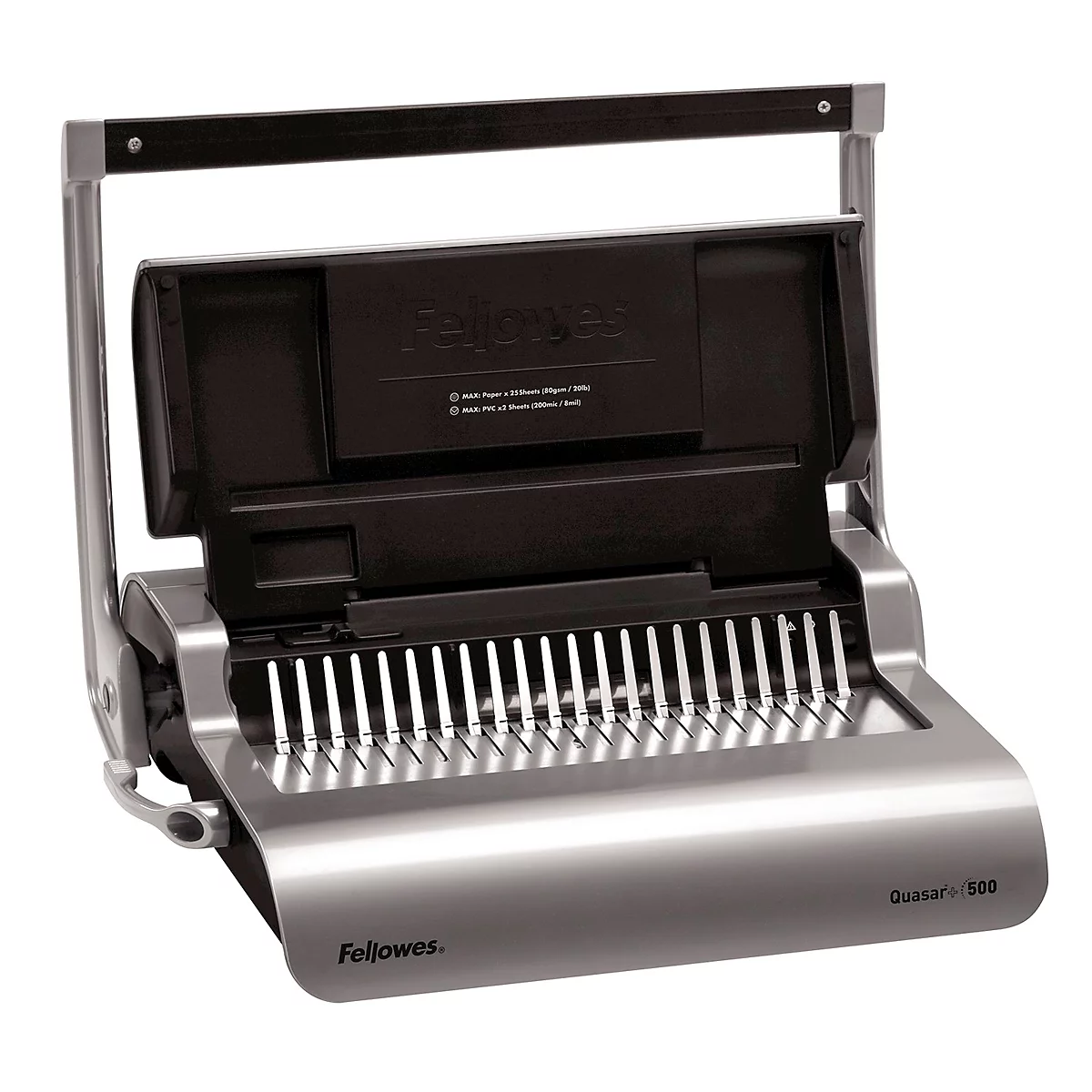 Fellowes plastic-inbindmachine Orion 500, stanscapaciteit 30 vel, inbindcapaciteit 500 vel