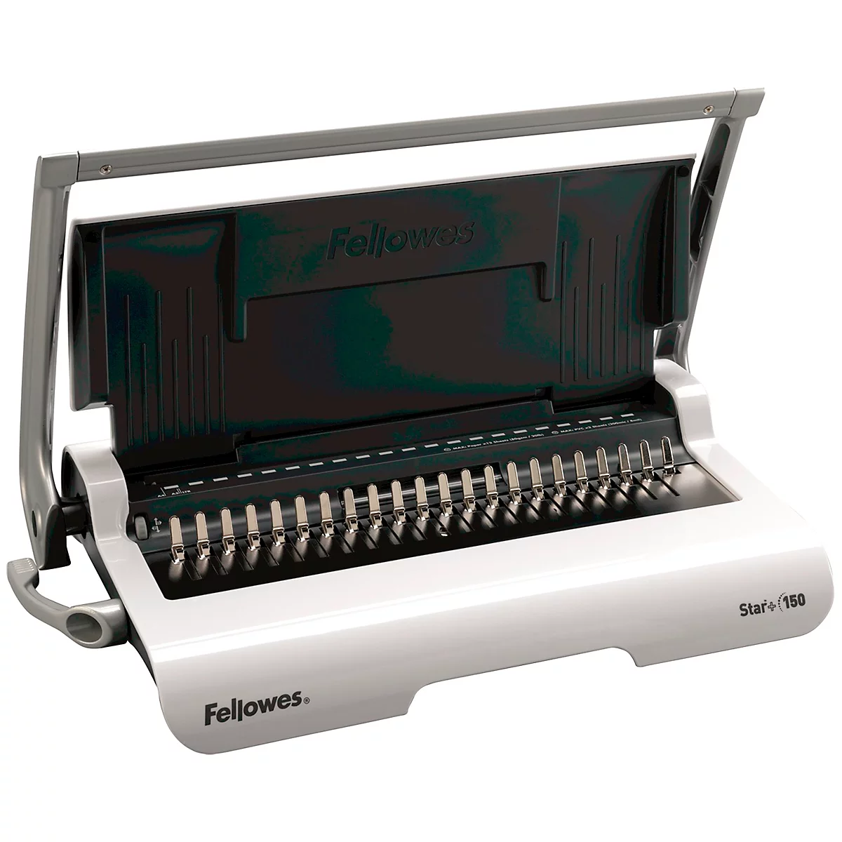 Fellowes plastic-inbindmachine Star+, stansvermogen 15 vel, inbincapaciteit 150 vel