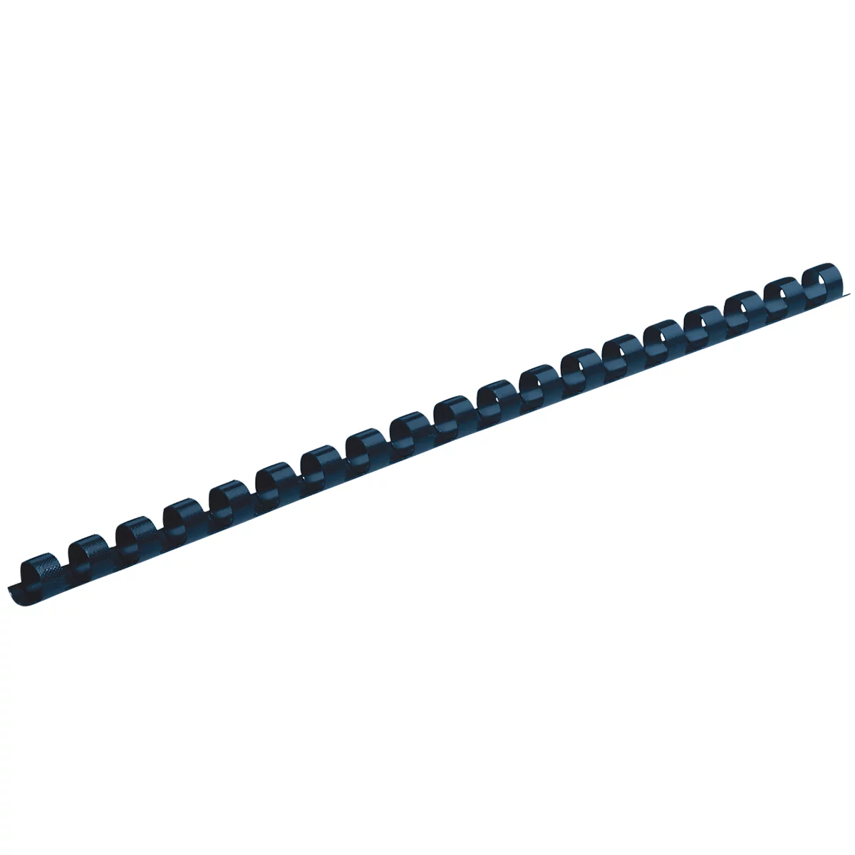 Fellowes plastic inbindruggen, formaat 6 mm, 100 stuks, voor inbindmachines plastic inbindrug blauw, 100 stuks