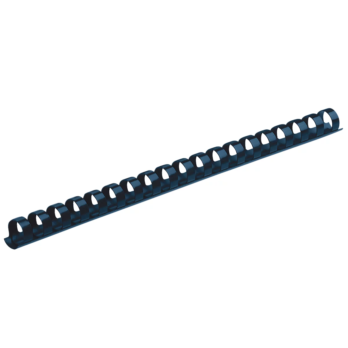 Fellowes plastic inbindruggen, formaat 8 mm, 100 stuks, voor inbindmachines plastic inbindrug blauw, 100 stuks