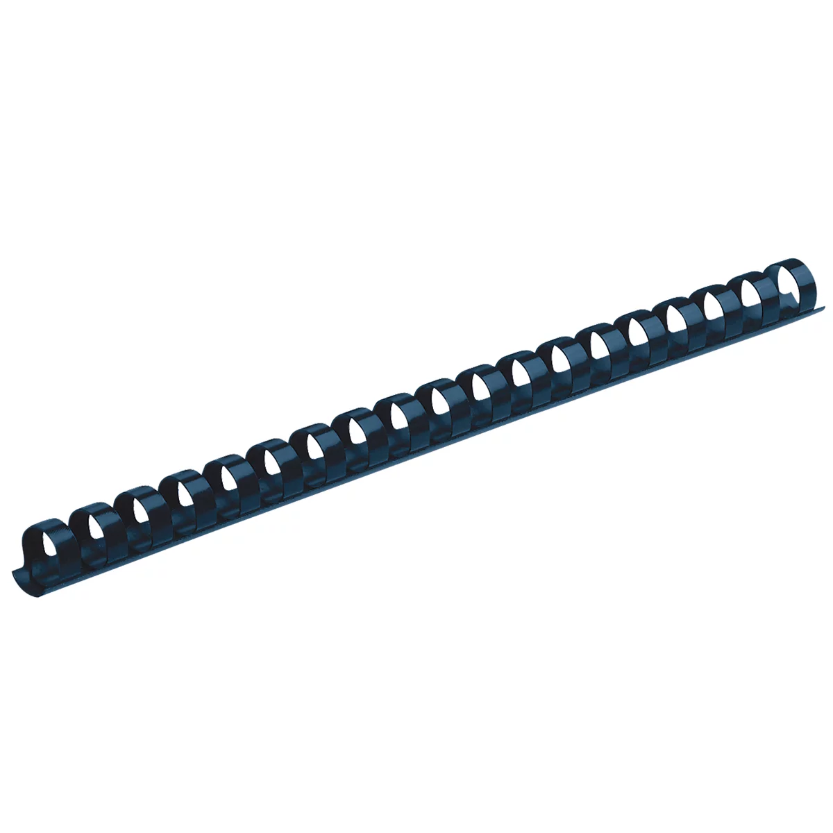 Fellowes Plastik-Binderücken, Format 10 mm, 100 Stück, f. Plastikbindemaschinen, blau, 100 Stück