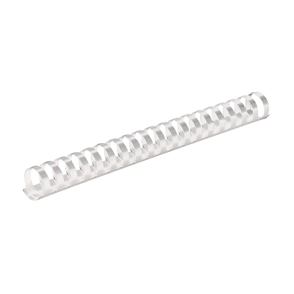 Fellowes Plastik-Binderücken, Format 14 mm, 100 Stück, f. Plastikbindemaschinen, weiss, 100 Stück