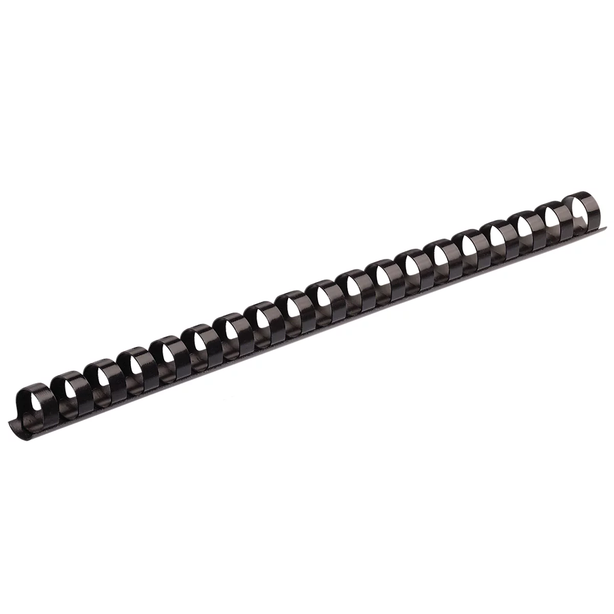 Fellowes Plastik-Binderücken, Format 8 mm, 100 Stück, f. Plastikbindemaschinen, schwarz, 100