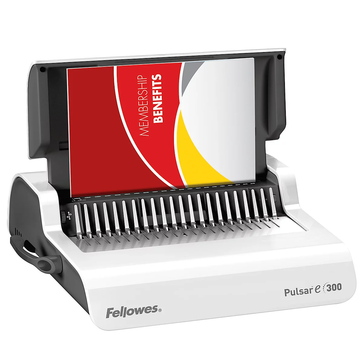 Fellowes Plastikbindegerät Pulsar-E, Stanzkap. 15 Blatt, Bindekapazität 300 Blatt