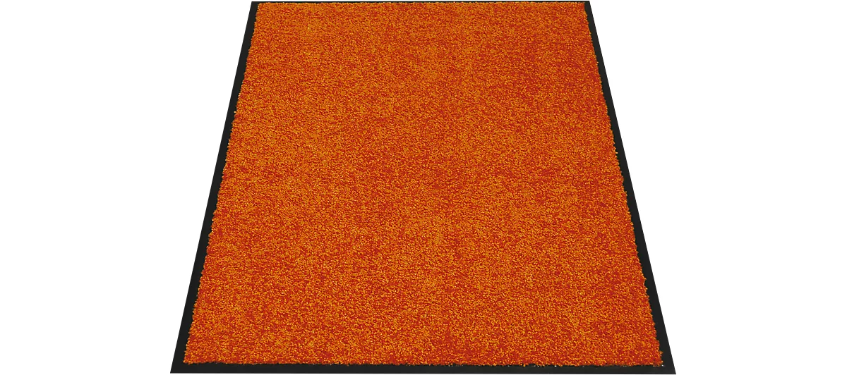 Felpudo atrapasuciedad, 600 x 900 mm, naranja
