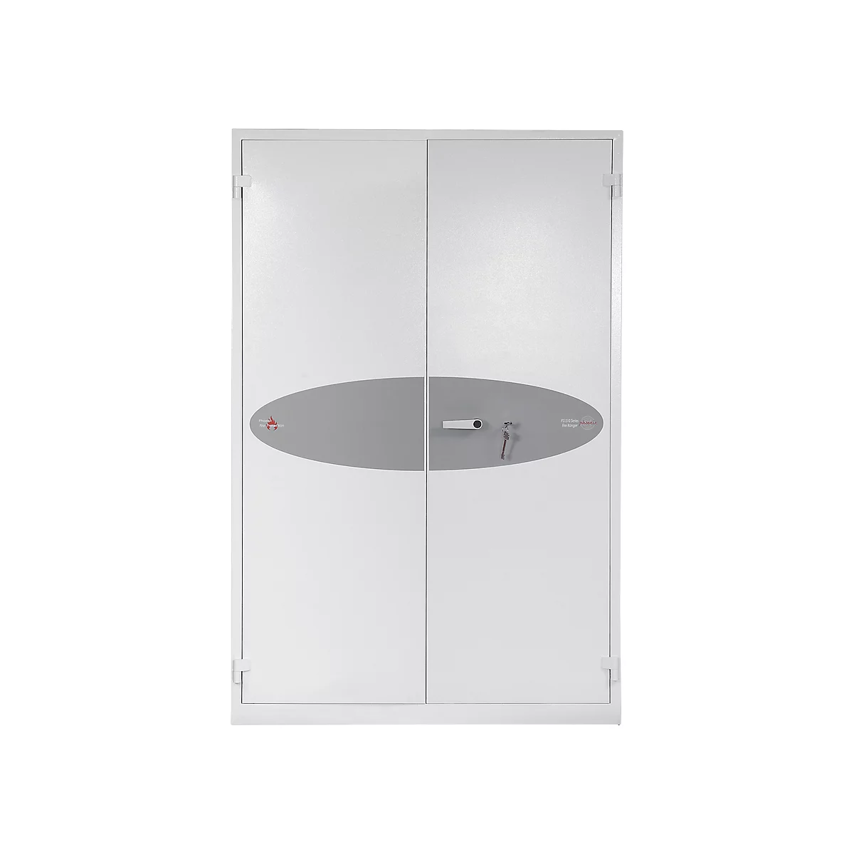 Feuerschutzschrank FS 1514, B 1225 x T 520 x H 1950 mm, Schlüsselschloss