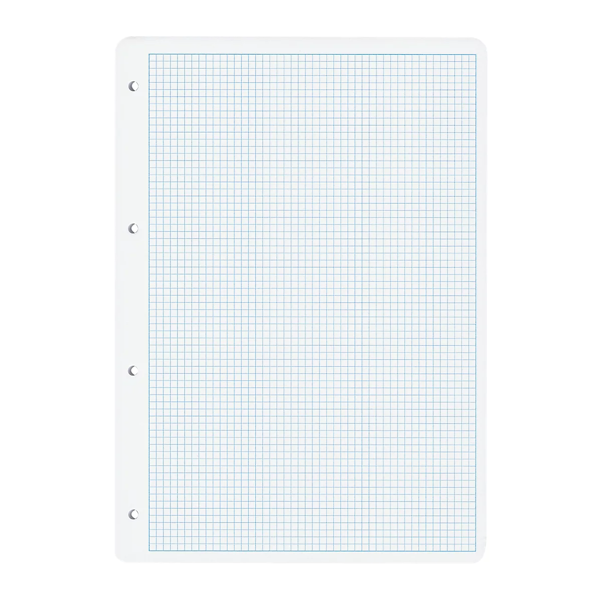 Feuilles perforées pour classeurs à anneaux A4 Office Elco, quadrillé avec interlignes de 4 mm