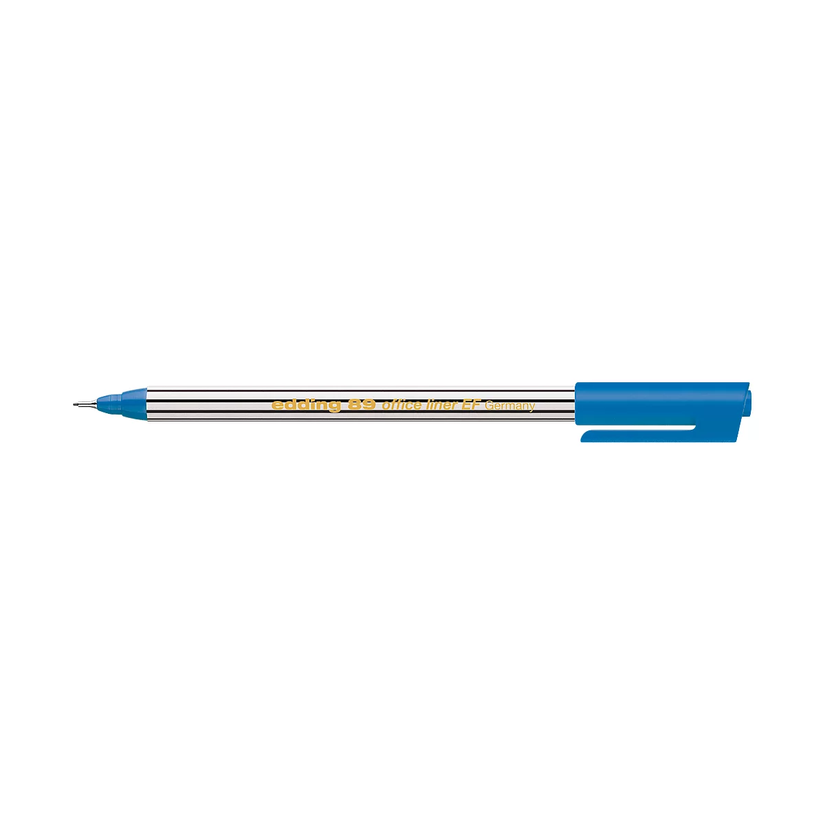 Feutre à dessiner 89 office liner EF edding, 10 p., bleu