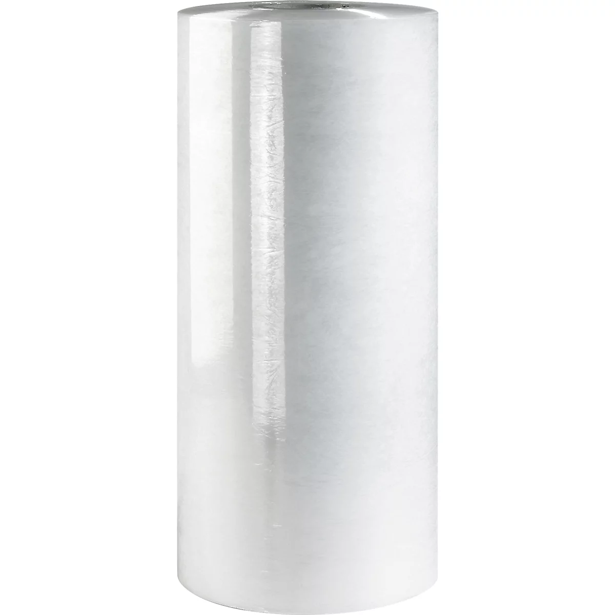 Film étirable pour machines, épaisseur 17 µ, légère adhérence des deux côtés, L 2000 m x l 500 mm, transparent, 1 rouleau
