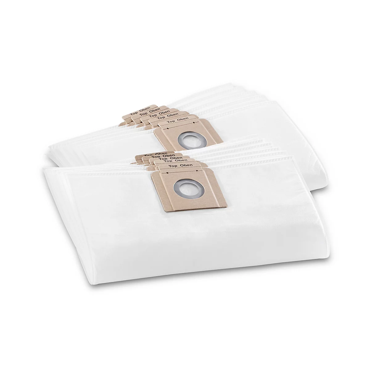 Filterzakken vlies, 10 stuks