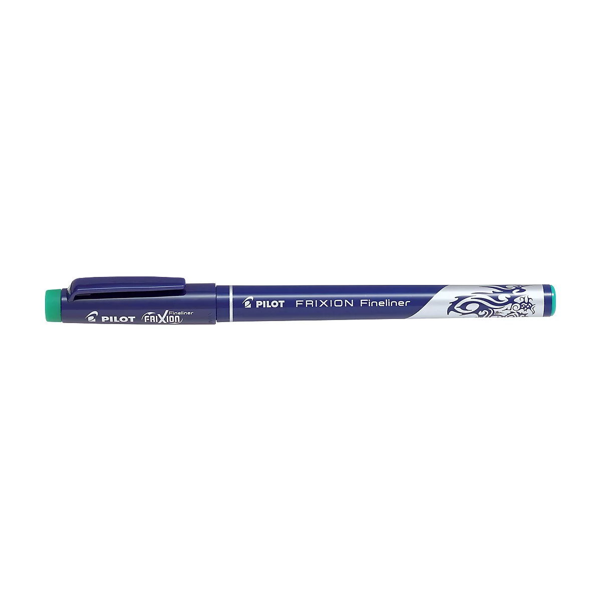 Fineliner FriXion, épaisseur de trait 0,45 mm, peut être gommer, pack de 12, vert