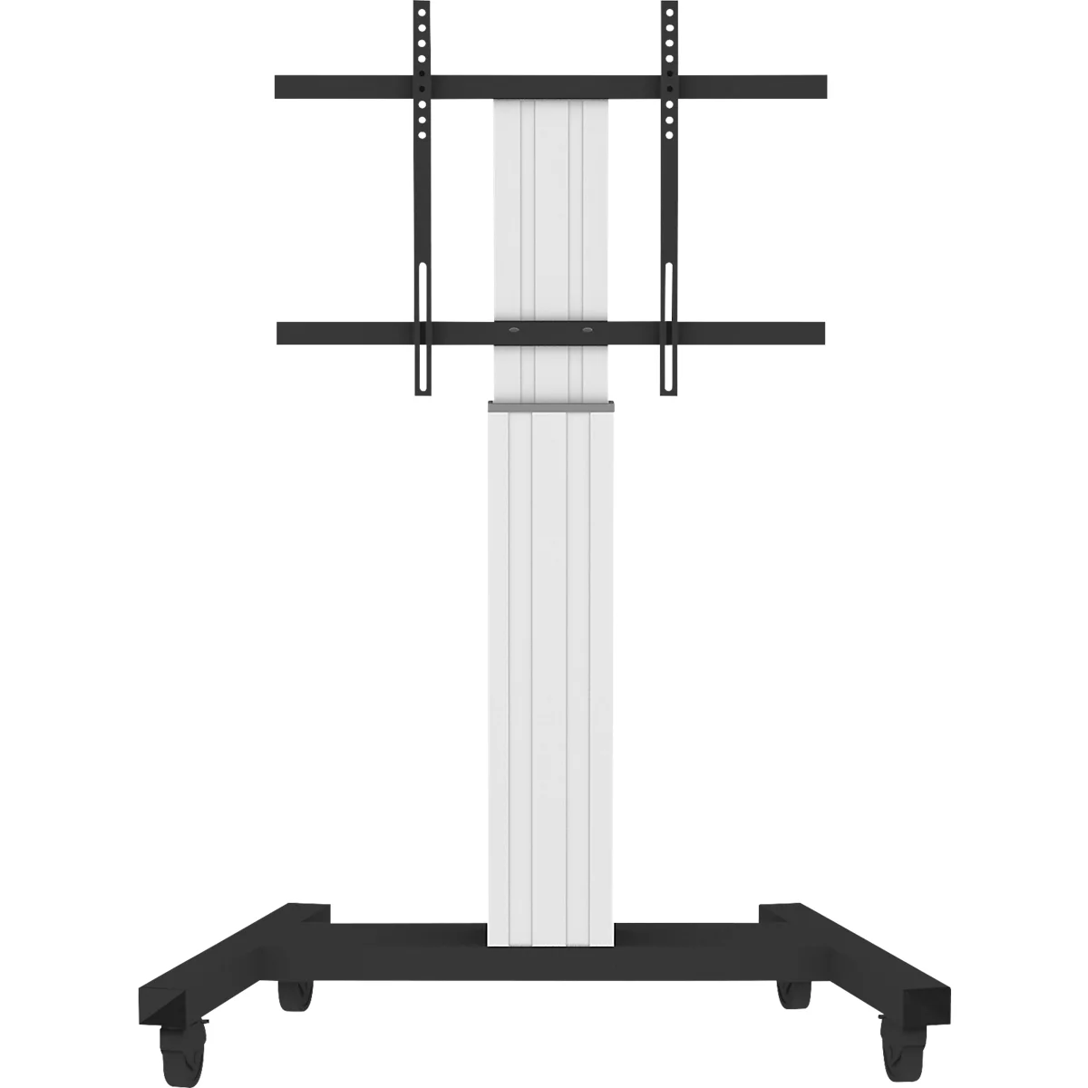 Flachbildschirm-Bodenständer Neomounts by NewStar PLASMA-M2250, bis 100', elektr. höhenverstellbar, mit Kabelführung, silbern