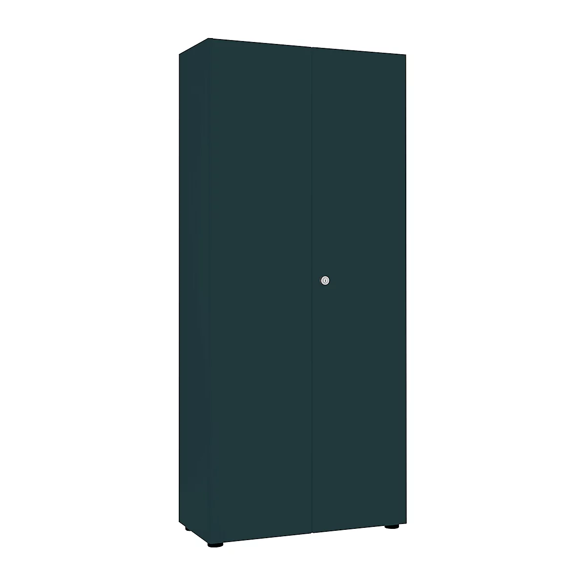 Flügeltürenschrank, B 80 cm, 6OH, graphit