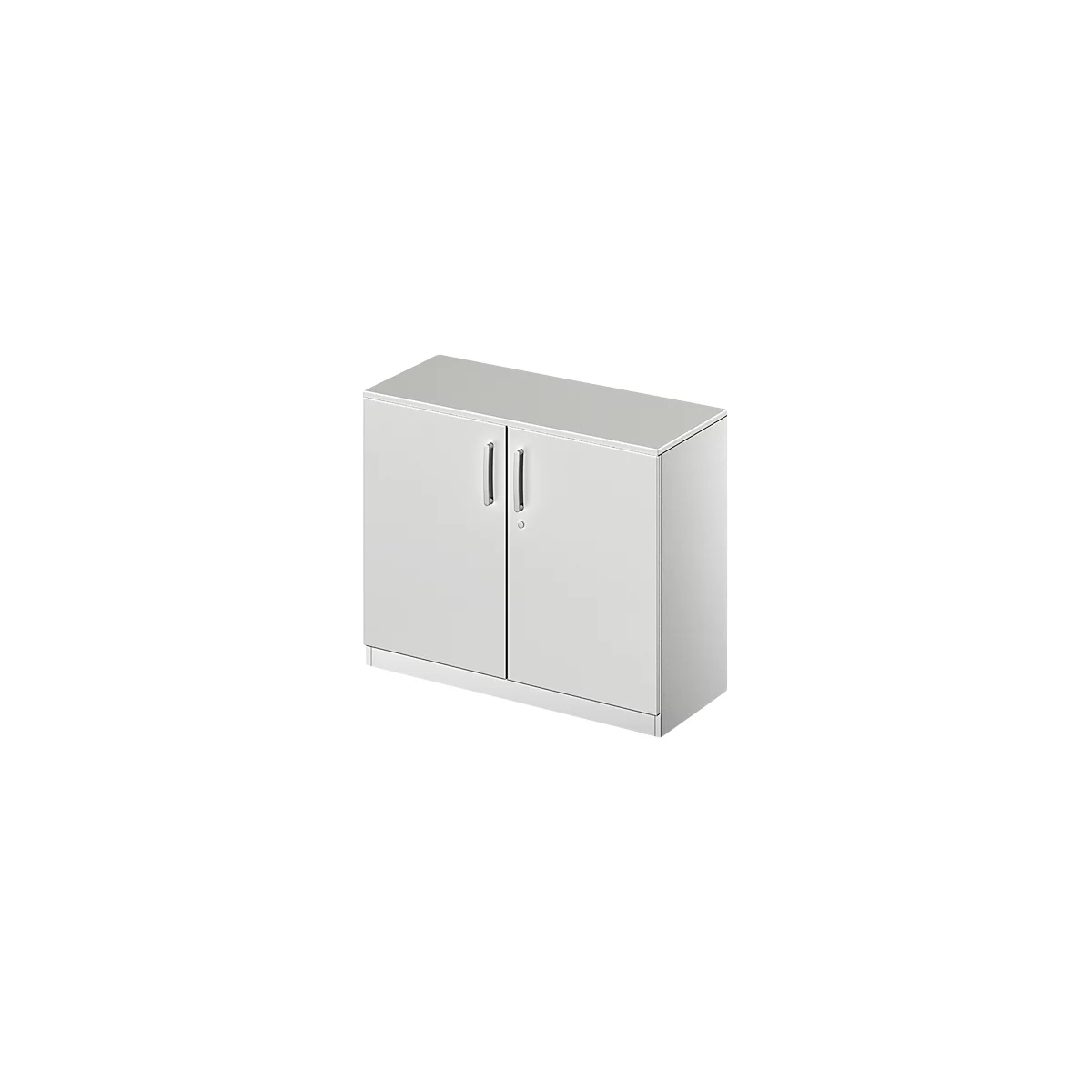 Flügeltürenschrank TETRIS SOLID, 2 OH, B 1000 mm, abschließbar, mit Abdeckplatte