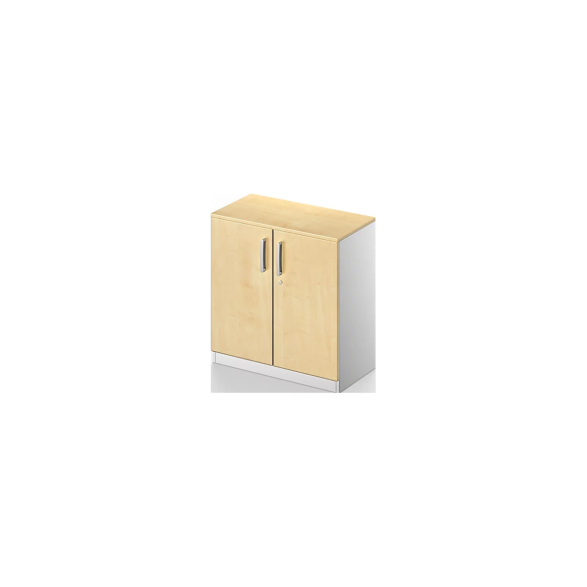 Flügeltürenschrank TETRIS SOLID, 2 OH, B 800 mm, abschließbar, mit Abdeckplatte