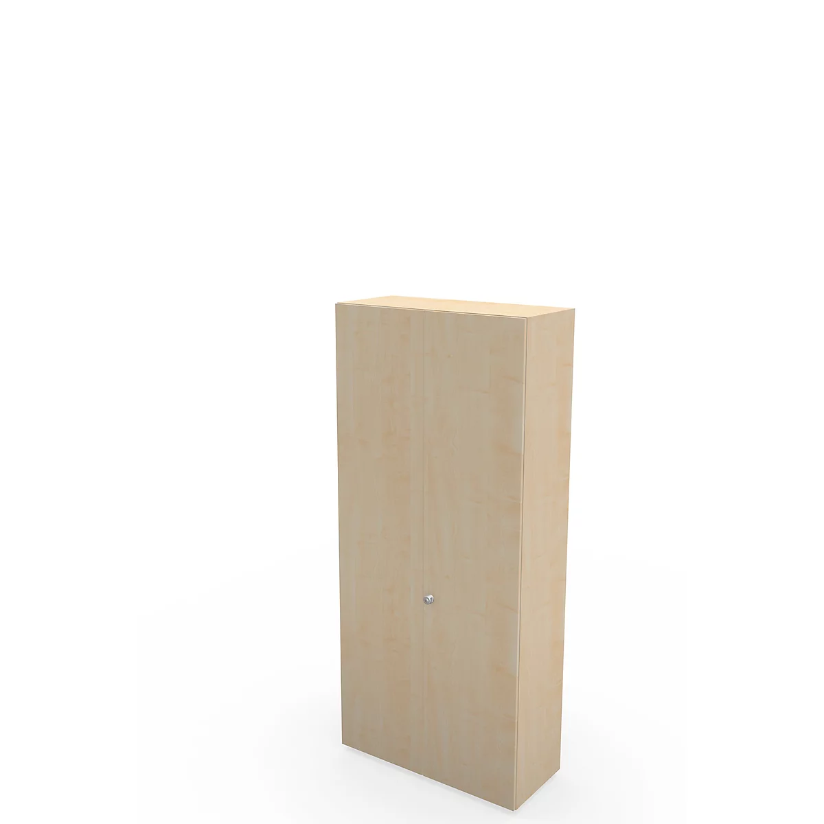 Flügeltürenschrank TETRIS WALL, 6 Ordnerhöhen, Türanschlag rechts, B 1000 x T 440 x H 2250 mm, Ahorn-Dekor